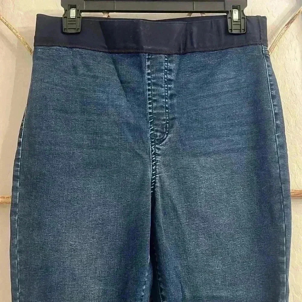 Buffalo By David Bitton Maternity Jeans Womens Size M Dark Wash - Picture 2 of 4